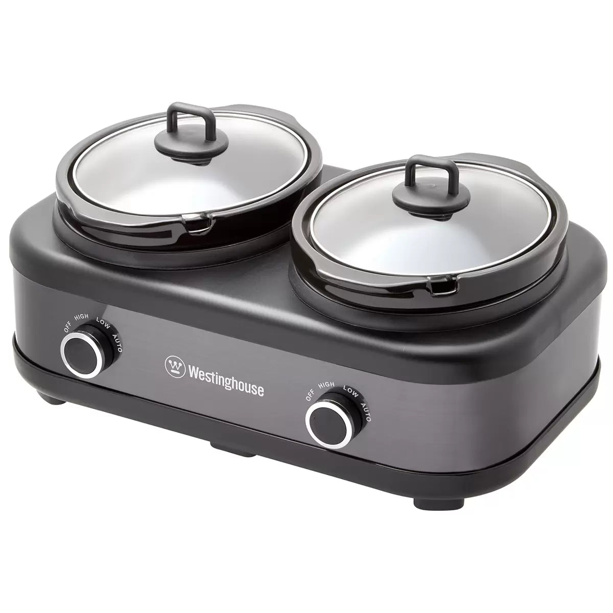 Westinghouse Slow Cooker With Auto Function 2 x 2.5L WHSC06KS