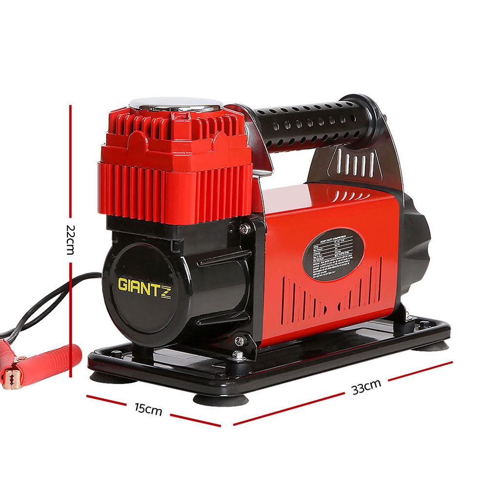 Giantz Air Compressor 12V 4x4 Tyre 320L/min Deflator Inflator Car Truck Portable