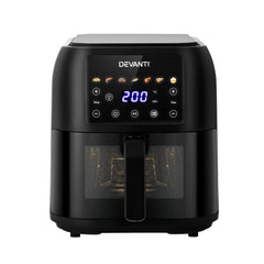 Devanti Air Fryer 8L LCD Fryers-WA_Metro