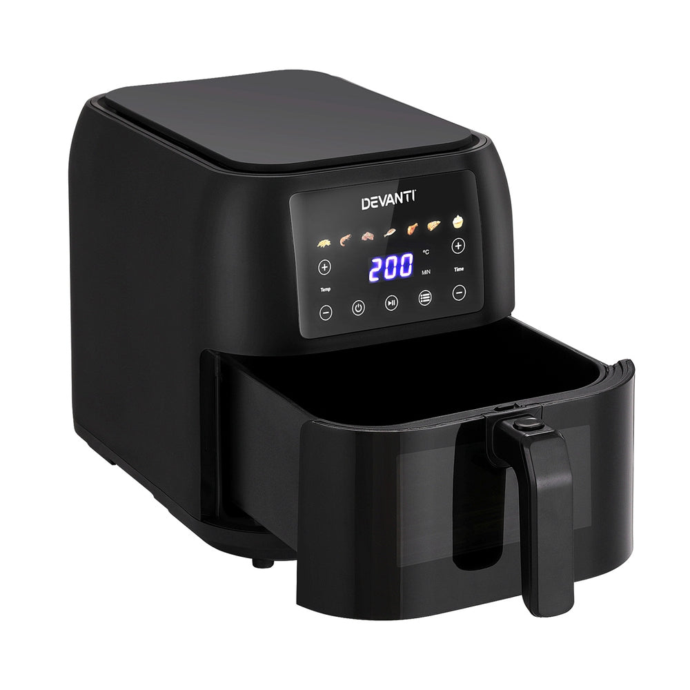 Devanti Air Fryer 8L LCD Fryers-NSW_Rural