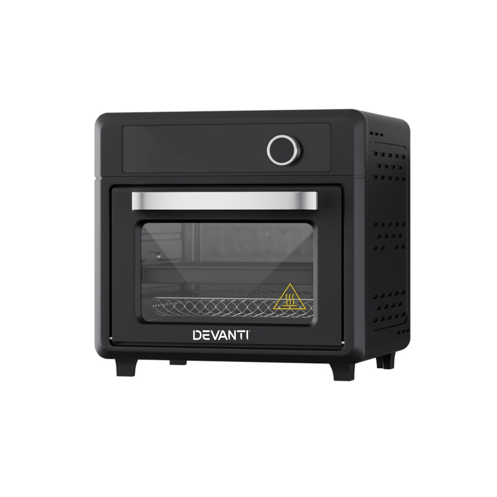 Devanti Air Fryer 20L LCD Fryers Oven-ACT