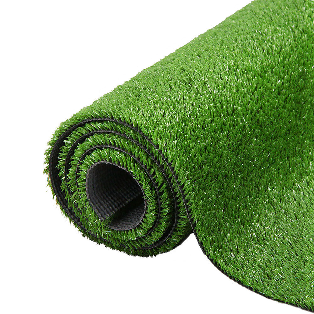 Primeturf Artificial Grass 2mx5m 10mm Synthetic Fake Lawn Turf Plant Plastic Olive-TAS_Metro