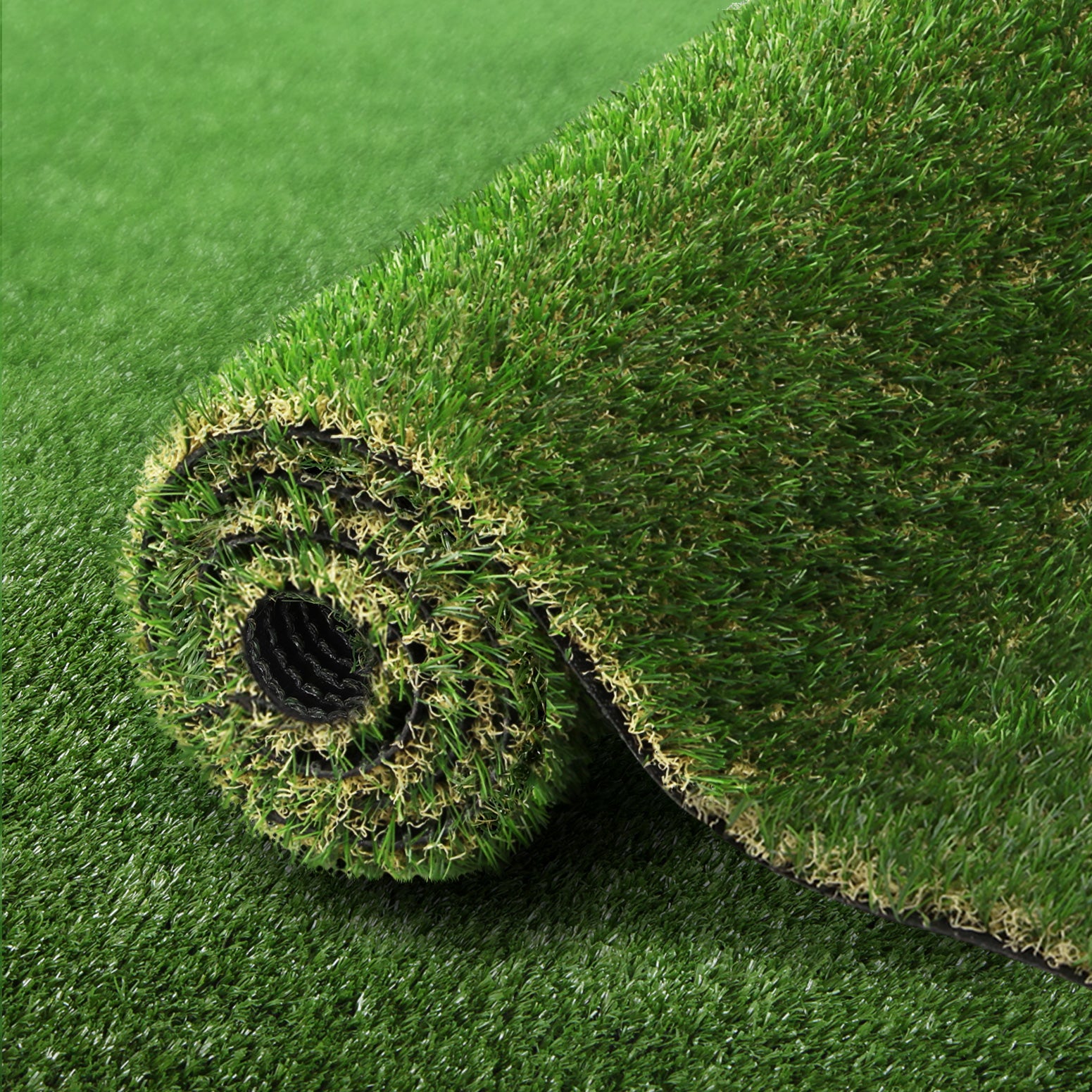 Primeturf Artificial Grass 30mm 2mx5m 20SQM Synthetic Fake Lawn Turf Plastic Plant 4-coloured-ACT