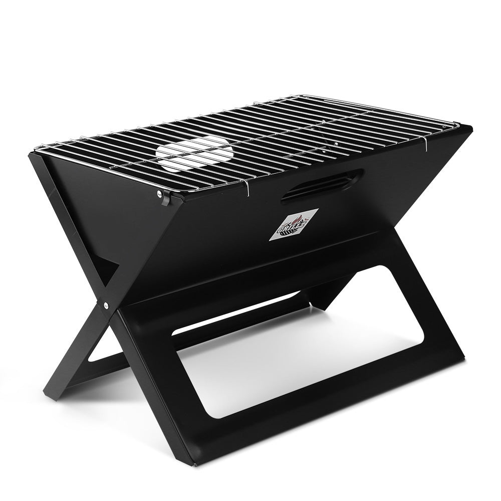 Grillz BBQ Grill Charcoal Smoker Foldable