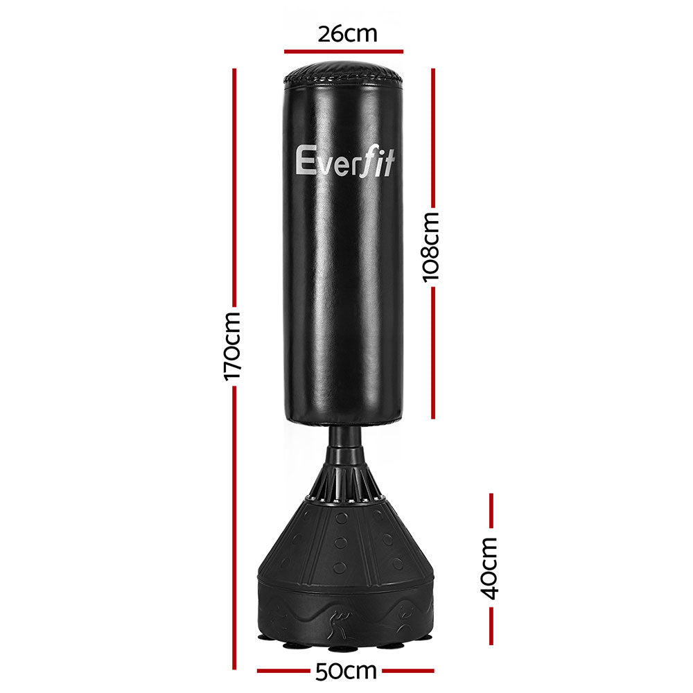 Everfit Boxing Punching Bag Stand 170CM Home Gym Training Equipment-TAS_Metro