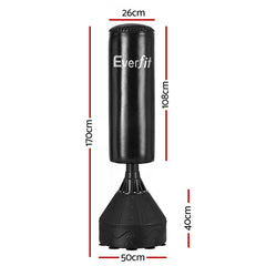 Everfit Boxing Punching Bag Stand 170CM Home Gym Training Equipment-TAS_Metro