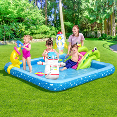 Bestway Kids Pool 228x206x84cm Inflatable Above Ground Swimming Play Pools 308L