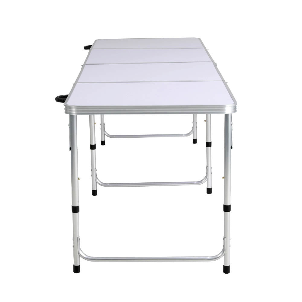 Weisshorn Folding Camping Table 240CM Portable Outdoor Picnic BBQ Aluminium Desk-ACT