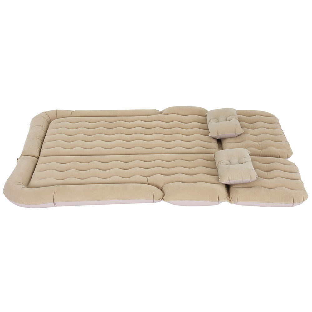 Weisshorn Car Mattress 175x130 Inflatable SUV Back Seat Camping Bed Beige