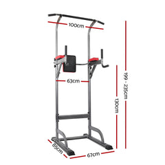 Everfit Weight Bench Chin Up Tower Bench Press Home Gym Wokout 200kg Capacity-NT_Metro