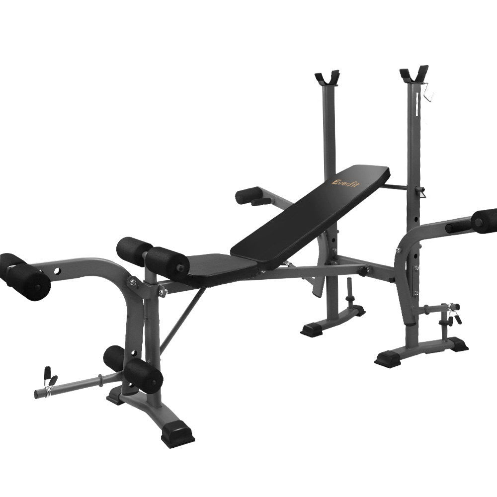 Everfit Weight Bench 8 in 1 Bench Press Adjustable Home Gym Station 200kg-TAS_Metro