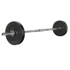 Everfit 18kg Barbell Set Weight Plates Bar Lifting Bench 168cm-QLD_Metro