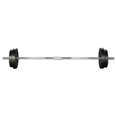 Everfit 38kg Barbell Set Weight Plates Bar Lifting Bench 168cm-SA_Rural