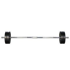 Everfit 48kg Barbell Set Weight Plates Bar Lifting Bench 168cm-REMOTE