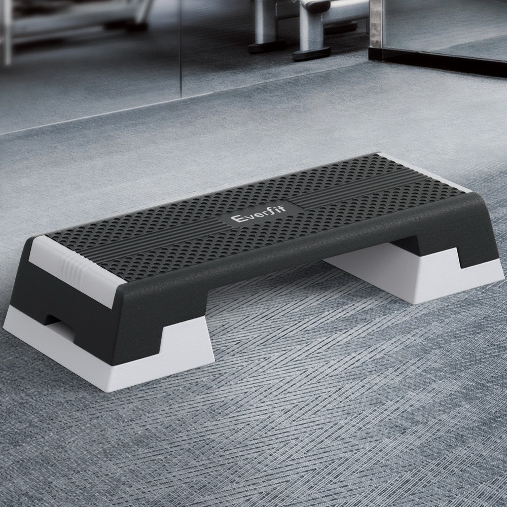 Everfit 3 Level Aerobic Step Adjustable Stepper for Home Workouts