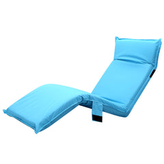 Artiss Floor Lounge Sofa Camping Chair Blue-SA_Metro