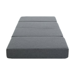 Giselle Bedding Foldable Mattress Folding Foam Single Grey