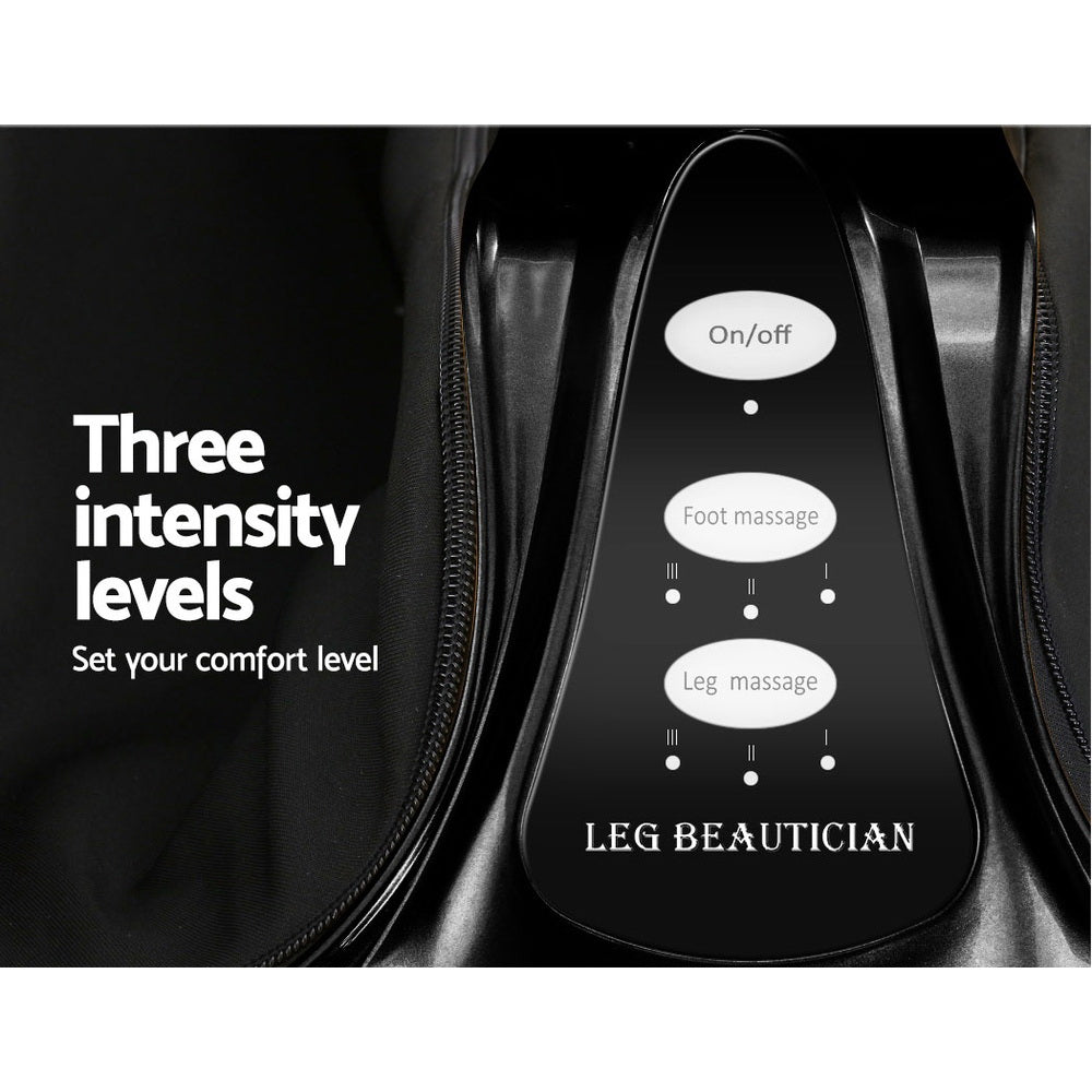 Livemor Foot Massager Massagers Shiatsu Electric Roller Ankle Calf Leg Kneading Black-NSW_Metro