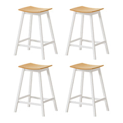 Artiss 4x Bar Stools Wooden Chairs Oak-SA_Rural