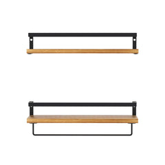 Artiss Floating Wall Shelf Set of 2