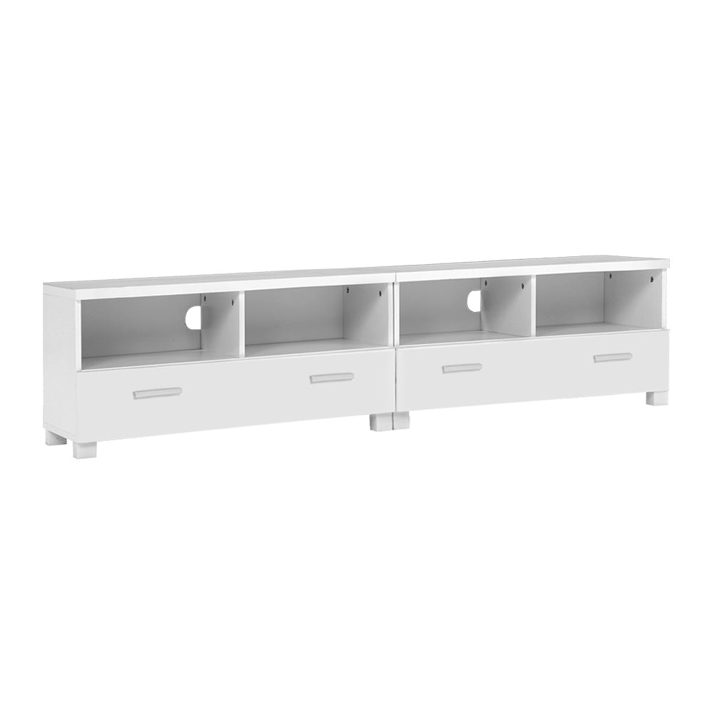 Artiss TV Cabinet Entertainment Unit 180cm White Eddie-ACT