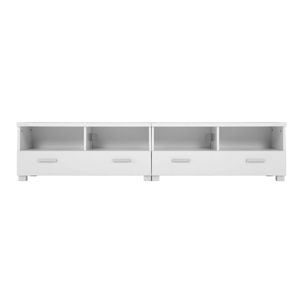 Artiss TV Cabinet Entertainment Unit 180cm White Eddie-ACT