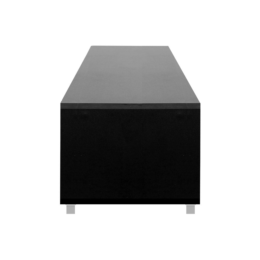 Artiss TV Cabinet Entertainment Unit 190cm Black Danson-QLD_Metro
