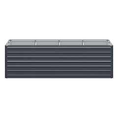Green Fingers Garden Bed 240x80x77cm Planter Box Raised Container Galvanised Herb-NSW_Metro