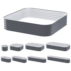 Green Fingers Garden Bed 9 In 1 Modular Planter Box 40CM height-QLD_Metro