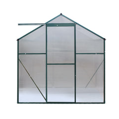 Greenfingers Greenhouse 2.52x1.9x1.83M Aluminium Polycarbonate Green House Garden Shed-SA_Metro