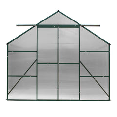 Greenfingers Greenhouse 4.43x2.44x2.15M Aluminium Polycarbonate Green House Garden Shed-NT_Metro