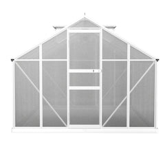 Greenfingers Greenhouse 3x2.5x1.95M Aluminium Polycarbonate Green House Garden Shed-SA_Metro