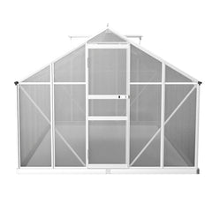 Greenfingers Greenhouse 4.2x2.5x1.95M Aluminium Polycarbonate Green House Garden Shed-QLD_Rural