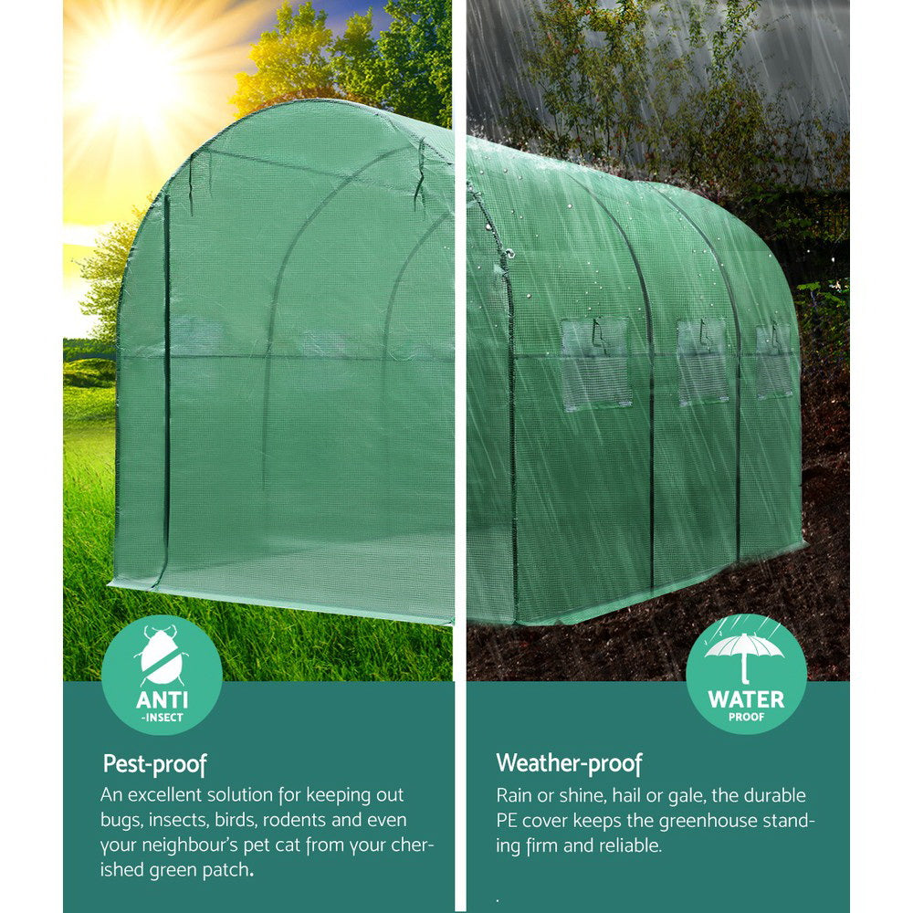 Greenfingers Greenhouse Garden Shed Green House 3X2X2M Greenhouses Storage Lawn-ACT