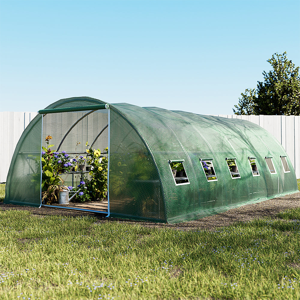 Greenfingers Greenhouse 6x4x2M Walk in Green House Tunnel Plant Garden Shed Dome-NT_Metro