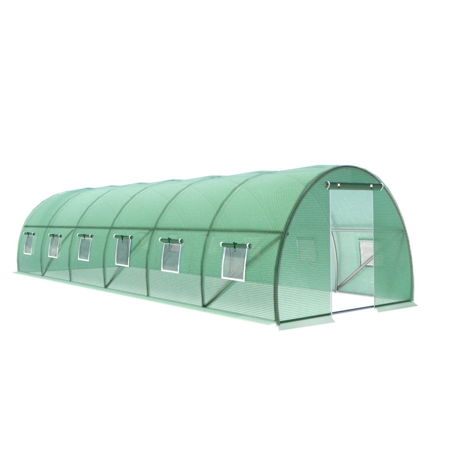 Greenfingers Greenhouse Walk in Green House Tunnel Plant Garden Shed Dome 9x3x2M-WA_Rural