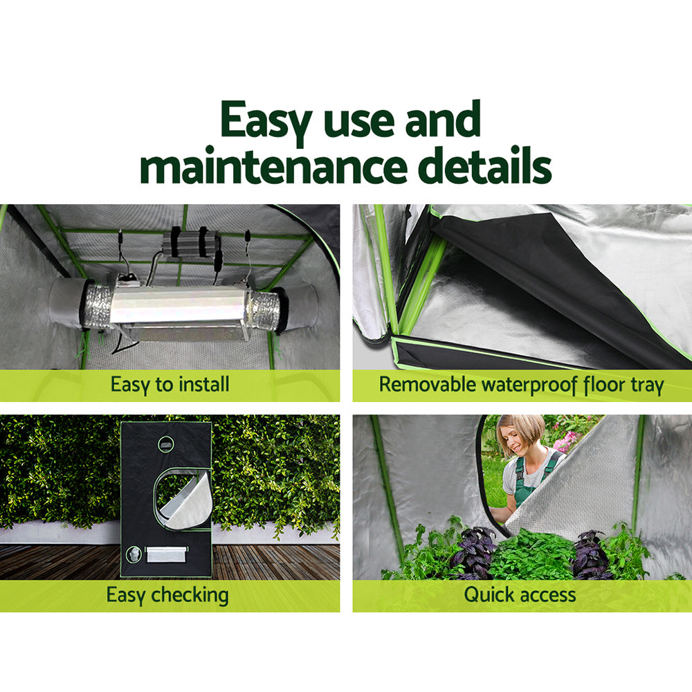 Greenfingers Grow Tent Light Kit 120x120x200CM 2200W LED Full Spectrum-TAS_Metro