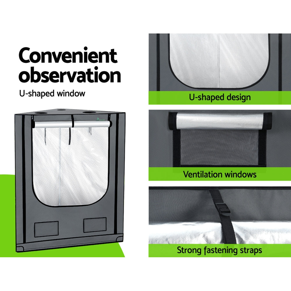 Greenfingers Grow Tent Kits Hydroponics Kit Indoor Grow System 142X100X180CM-ACT