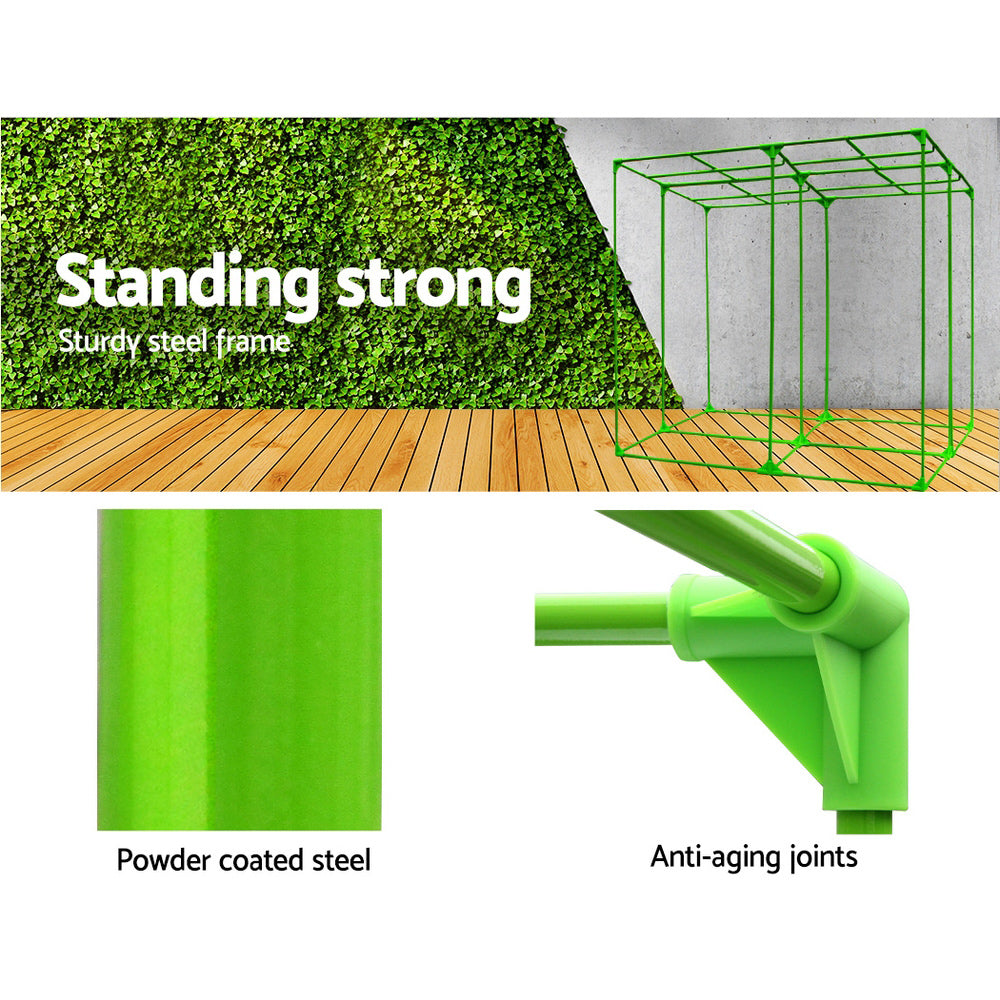 Greenfingers Grow Tent 200x200x200CM Hydroponics Kit Indoor Plant Room System-ACT