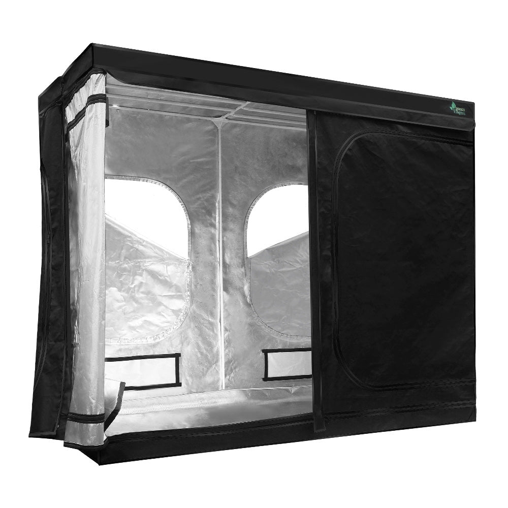 Greenfingers Grow Tent 240x120x200CM Hydroponics Kit Indoor Plant Room Black-WA_Rural