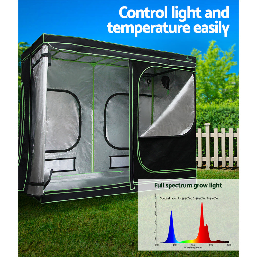 Greenfingers Grow Tent Light Kit 240x120x200CM 2200W LED Full Spectrum-SA_Rural