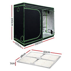 Greenfingers Grow Tent Light Kit 240x120x200CM 4500W LED Full Spectrum-QLD_Rural