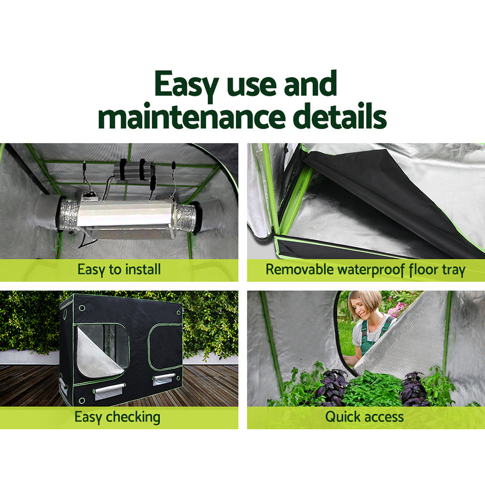 Greenfingers Grow Tent Light Kit 240x120x200CM 4500W LED Full Spectrum-ACT