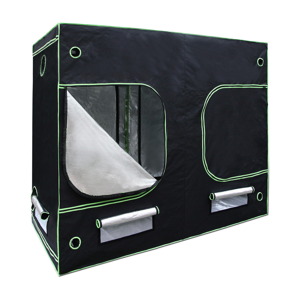 Greenfingers Grow Tent 240x120x200CM 1680D Hydroponics Kit Indoor Plant Room System-SA_Metro