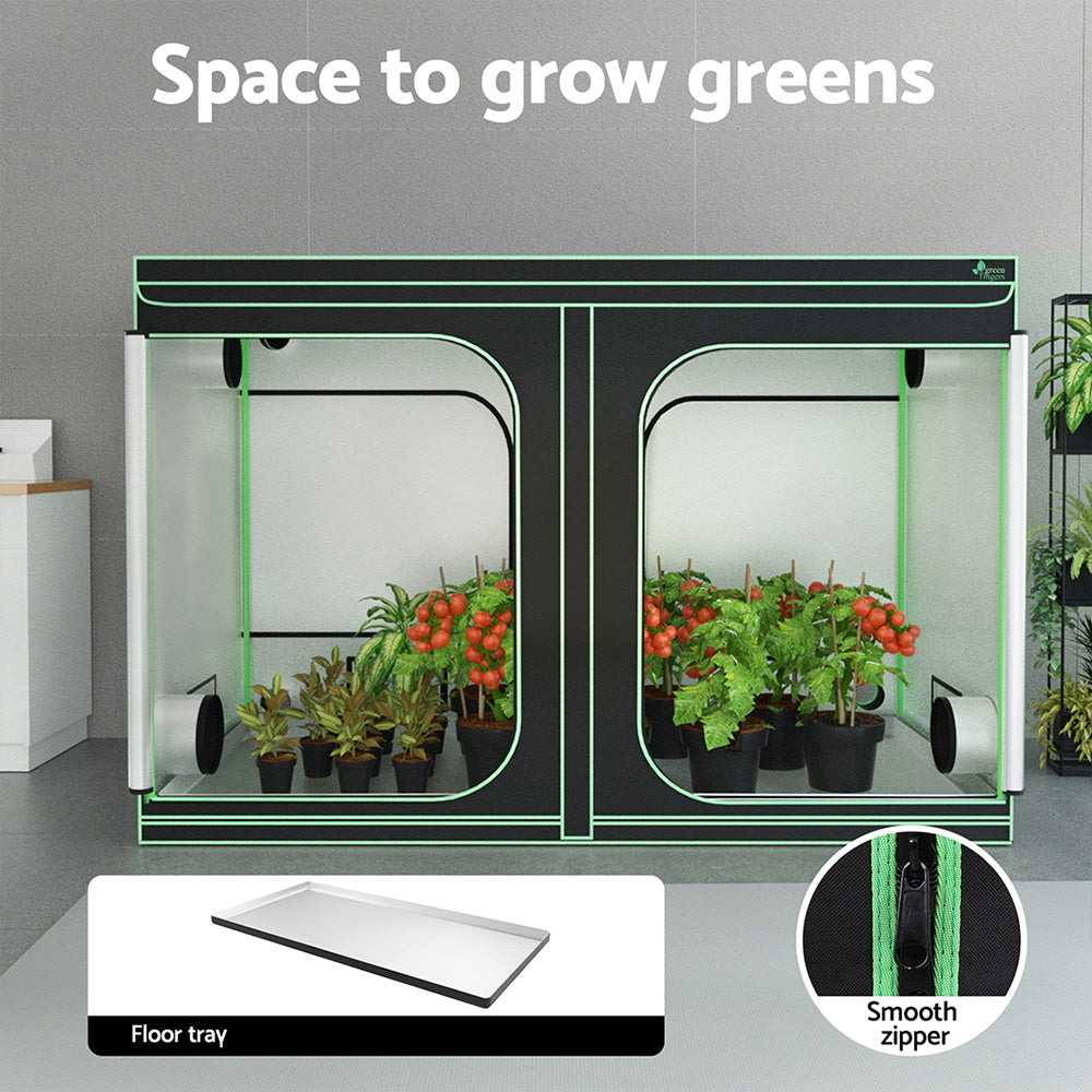 Greenfingers Grow Tent Kits 300x150x200cm Hydroponics Indoor Plant Grow System-VIC_Rural