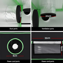 Greenfingers Grow Tent Kits 300x150x200cm Hydroponics Indoor Plant Grow System-TAS_Metro