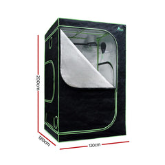 Greenfingers Grow Tent Light Kit 120x120x200CM 2000W LED 6" Vent Fan,Greenfingers Grow Tent Light Kit LED 2000W Full Spectrum 6" Vent 120x120x200CM-NSW_Rural