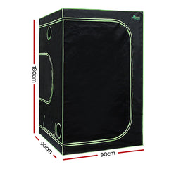 Greenfingers Grow Tent Light Kit 90x90x180CM 1000W LED 6" Vent Fan,Greenfingers Grow Tent Light Kit LED 1000W Full Spectrum 6" Vent 90x90x180CM-REMOTE