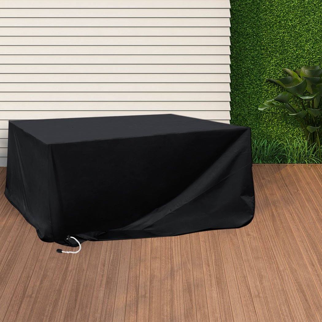 Marlow Outdoor Furniture Cover Garden Black 45cm Extension-TAS_Metro