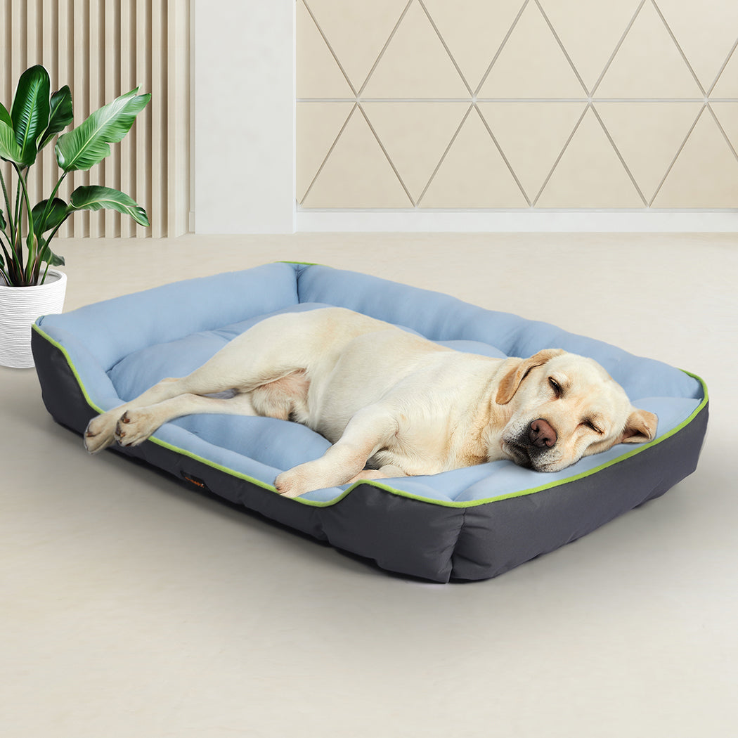 PaWz Pet Cooling Bed Sofa Mat Bolster Large